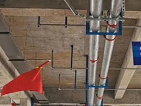 湘乡管廊支架的安装方法